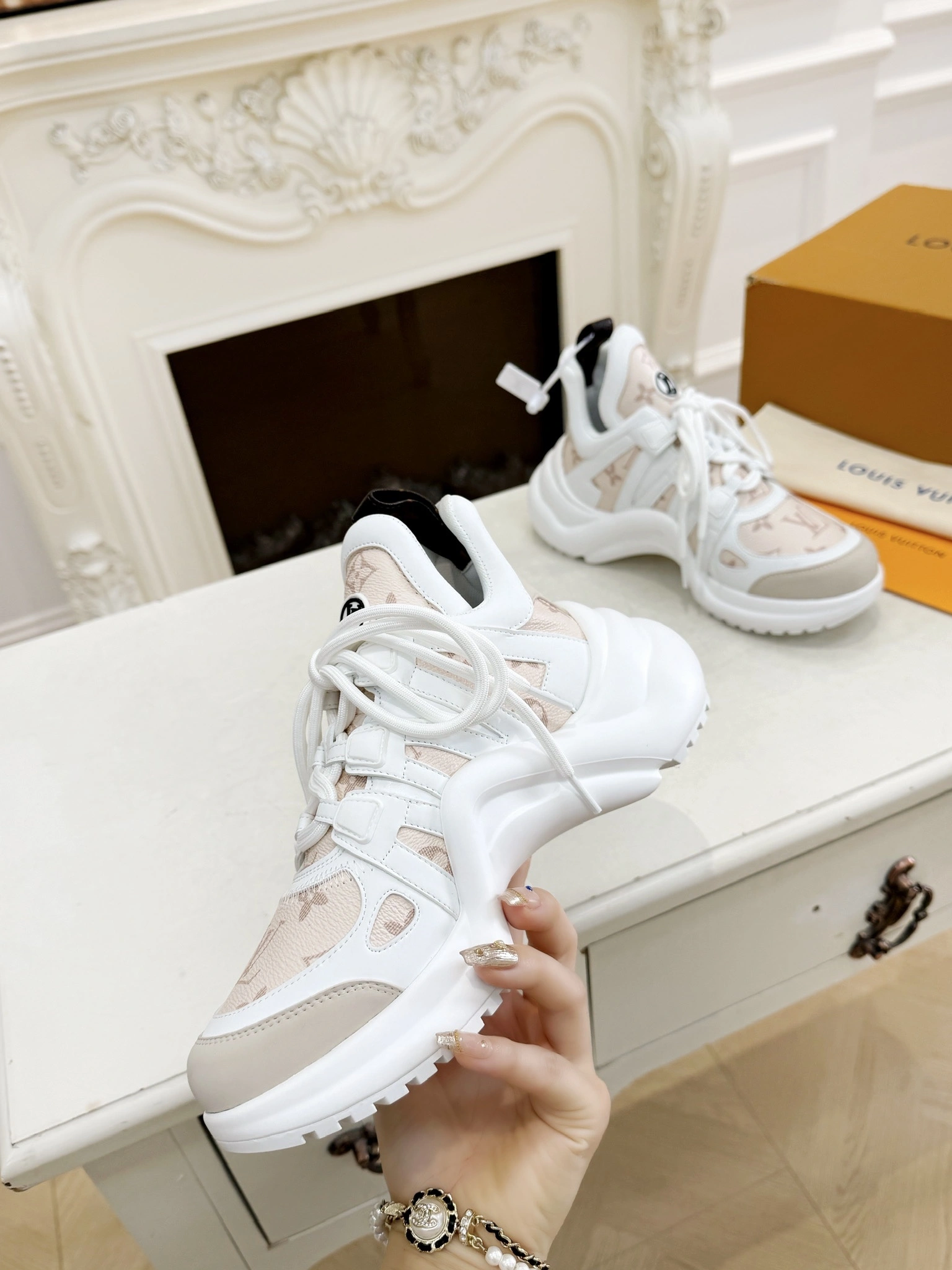 COCO-- 8V 1ACSVB cowhide sheepskin Heel height：5.5 CM item:D-X000G0352